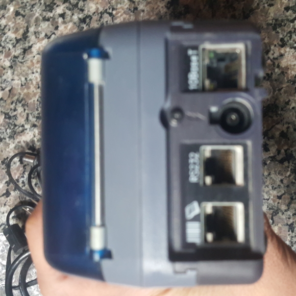 Verifone OMNI 3750 credit card processing terminal w/ printer chip reader, swipe - Picture 5 of 5